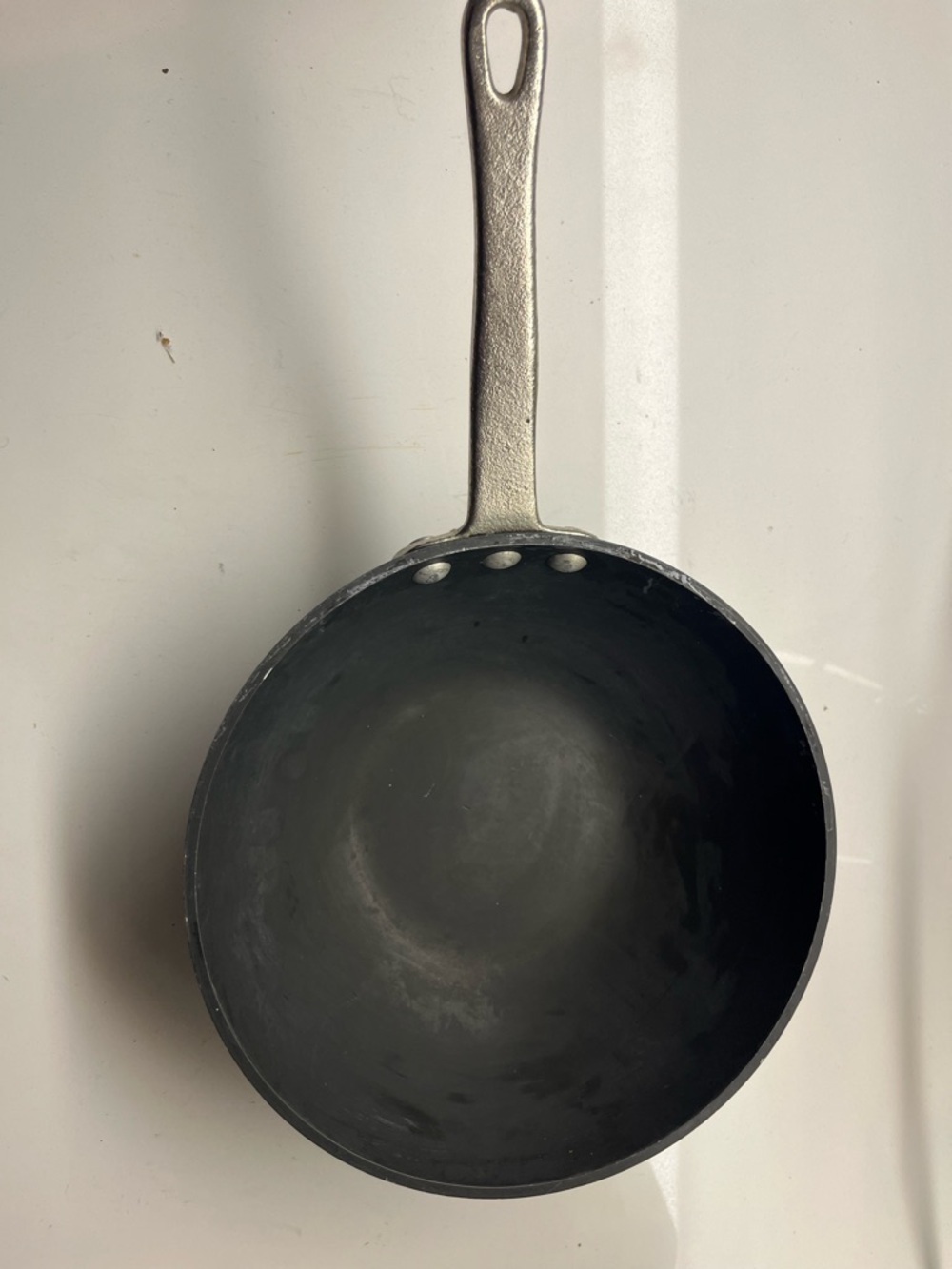 Calphalon Commercial Anodized Aluminum Wok Pan Pot Skillet 8 1/2" C-20